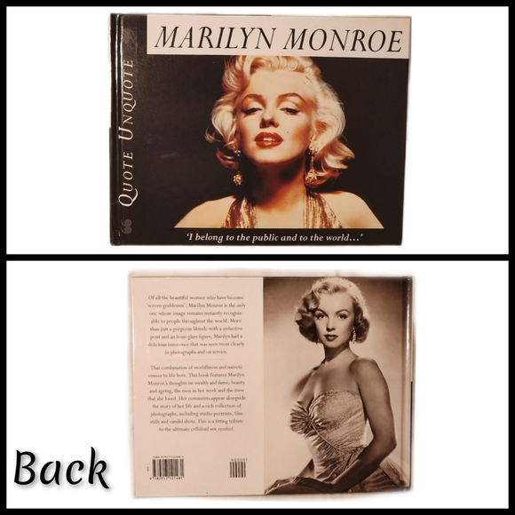 Marilyn Monroe Quotes Coffee Table Book - Picture 7 of 9